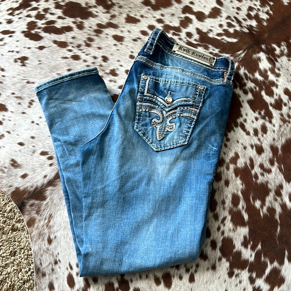 BARLEY WORN ROCK REVIVAL JEANS🙌🏻